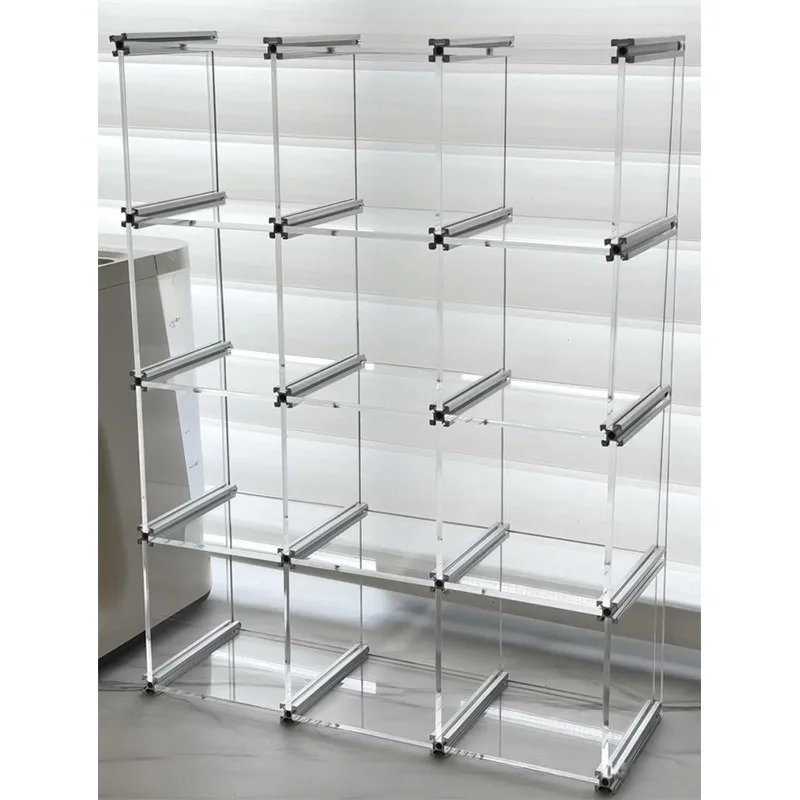 Acrylic Cup Display Rack Transparent Floating Storage Shelf Organizer for Cup Figure Decoration Custom Available