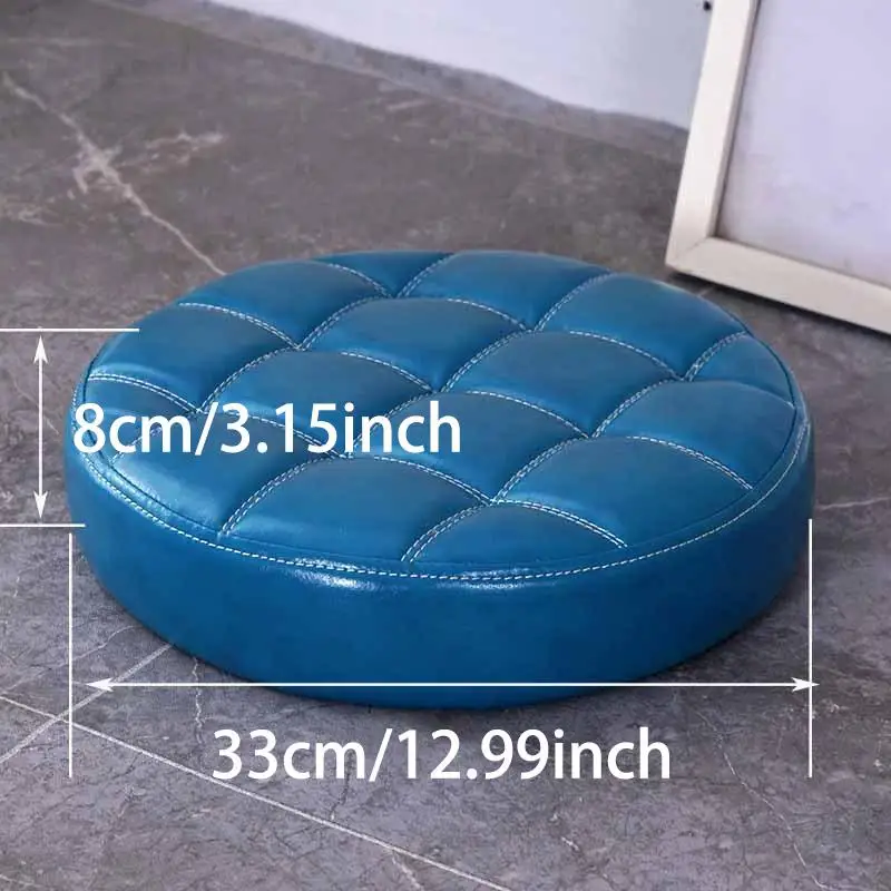 Barstool Replacement Seat Bar Stool Chair Accessory Easy Installation PU Leather for Cafe Bar SPA Salon Dining Room Restaurant
