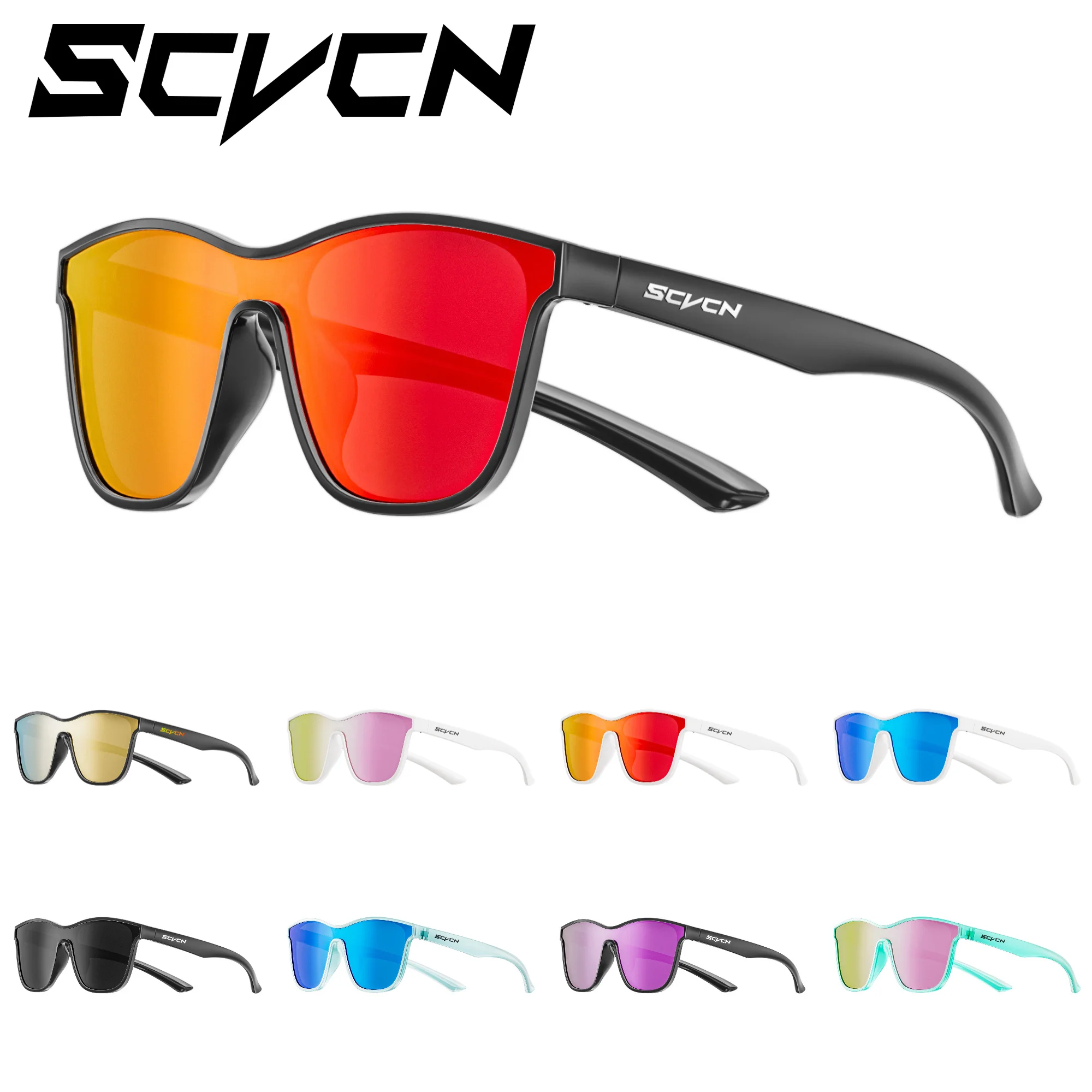 SCVCN Damen-Sonnenbrille Radfahrbrille Herren Photochrome Fahrradbrille MTB UV400 Gläser Wanderbrille Outdoor-Sport 2026