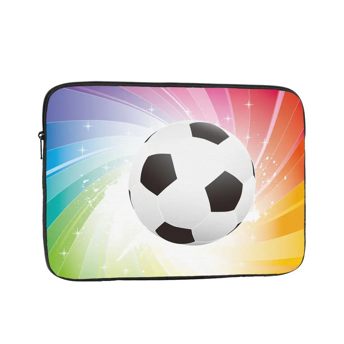 Shockproof Case 10 12 13 15 17 Inch Soccer Fantasy Laptop Bag Sleeve Football Balls Sports Notebook Bag Case