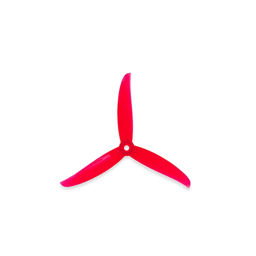 Gemfan 5136 5.1x3.6x3 3 paddle pc hélice para fpv freestyle quadcopter racing drone 5 polegadas adereços peças diy