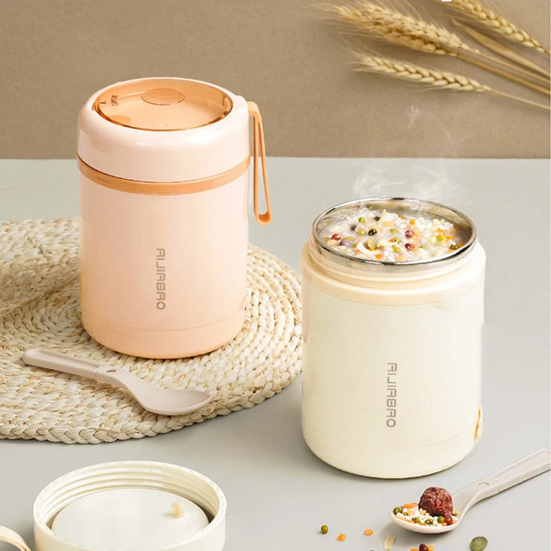 600ML Portable USB Electric Heating Lunch Box Stainless Steel Food Warmer Container 5V 12V 24V Picnic Milk Drink  Food Heater