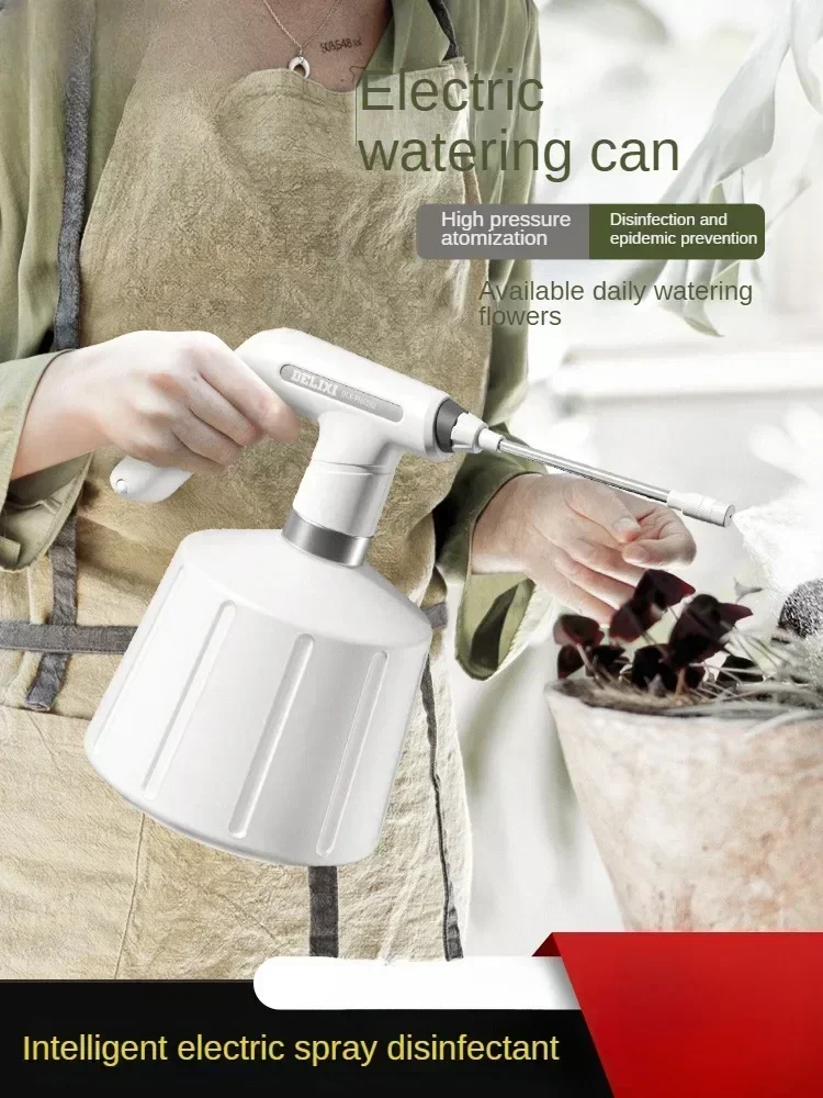 Electric Sprayer for Home Use, Disinfection Lithium Battery Watering Can, Automatic Watering Device