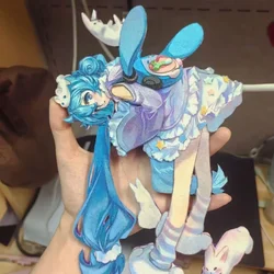  Hatsune Miku Acrylic Stand Figure Happy Flower Fairy Anime Peripherals Bedroom Dormitory 10cm Delicate Cute Desktop Ornament