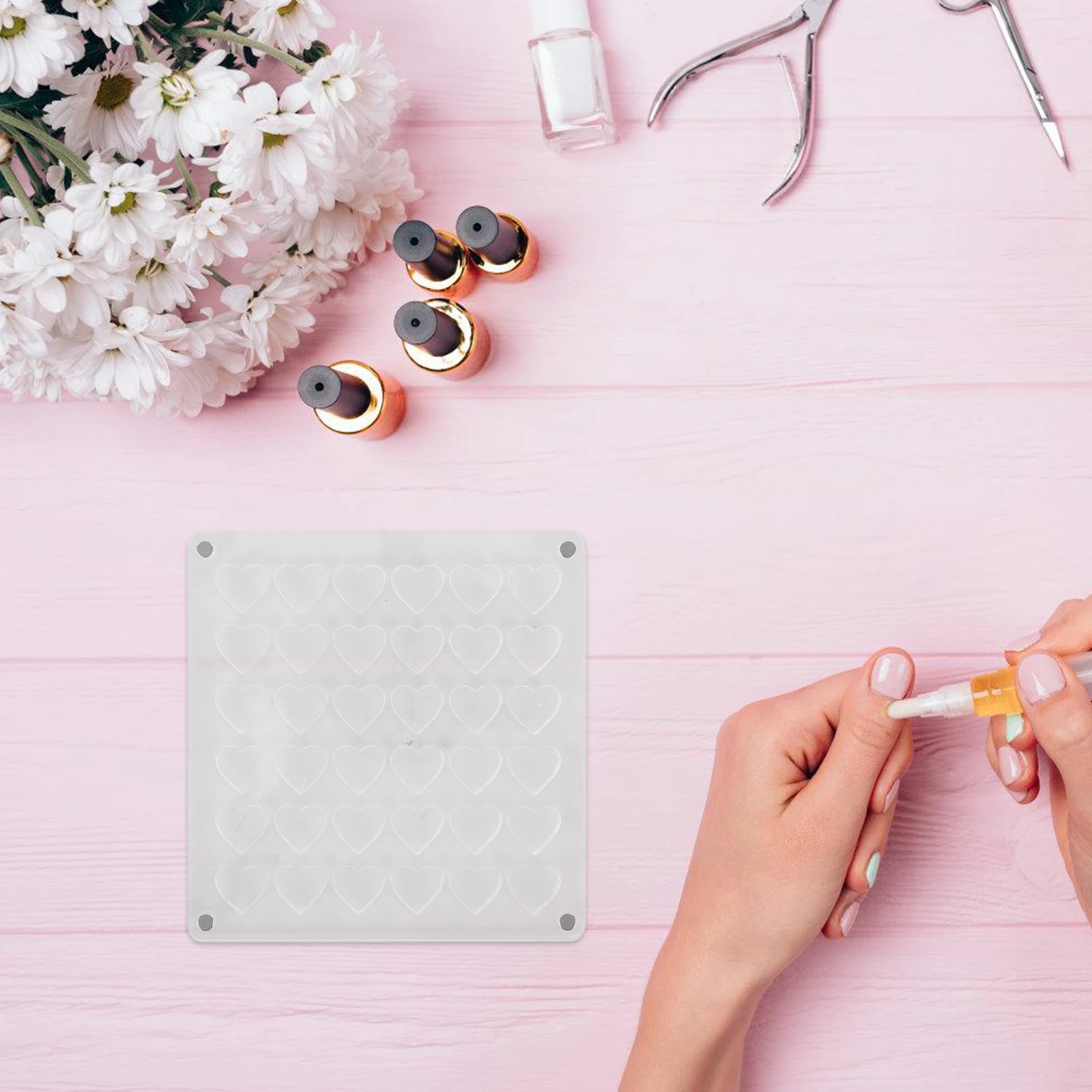 

Magnetic Accessories Box Grids Case Craft Organizer Beads Acrylic Nail Charms Storage Travel Clear Material MultiGrid