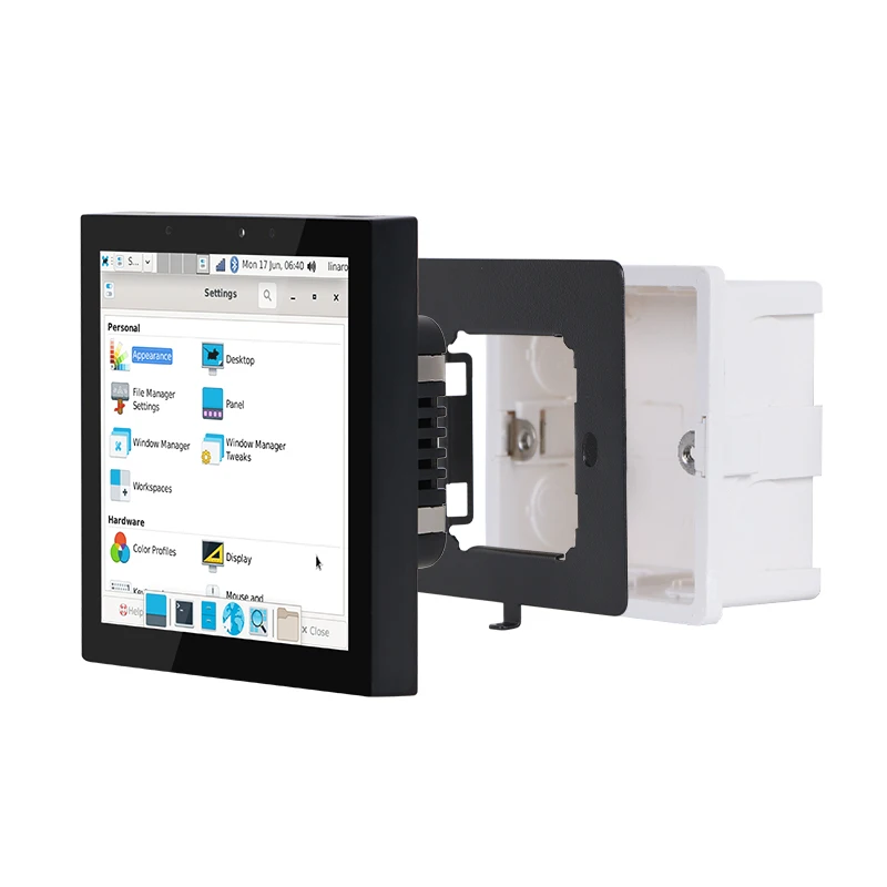 

Tuya Smart Life Home Zigbee Option 4 Inch In Wall Linux Debian 11 Light Touch Electric Switches Smart Switch With RJ45