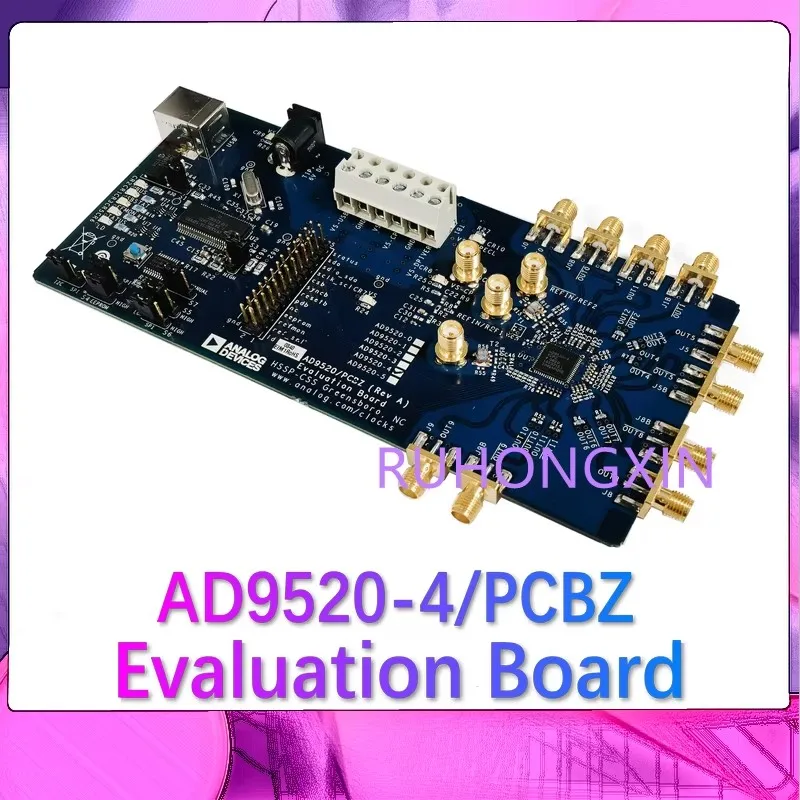 

AD9520-4/PCBZ Комплект разработки Оценочная плата AD9520-X Синтезатор частоты тактовых часов Оригинальный импорт