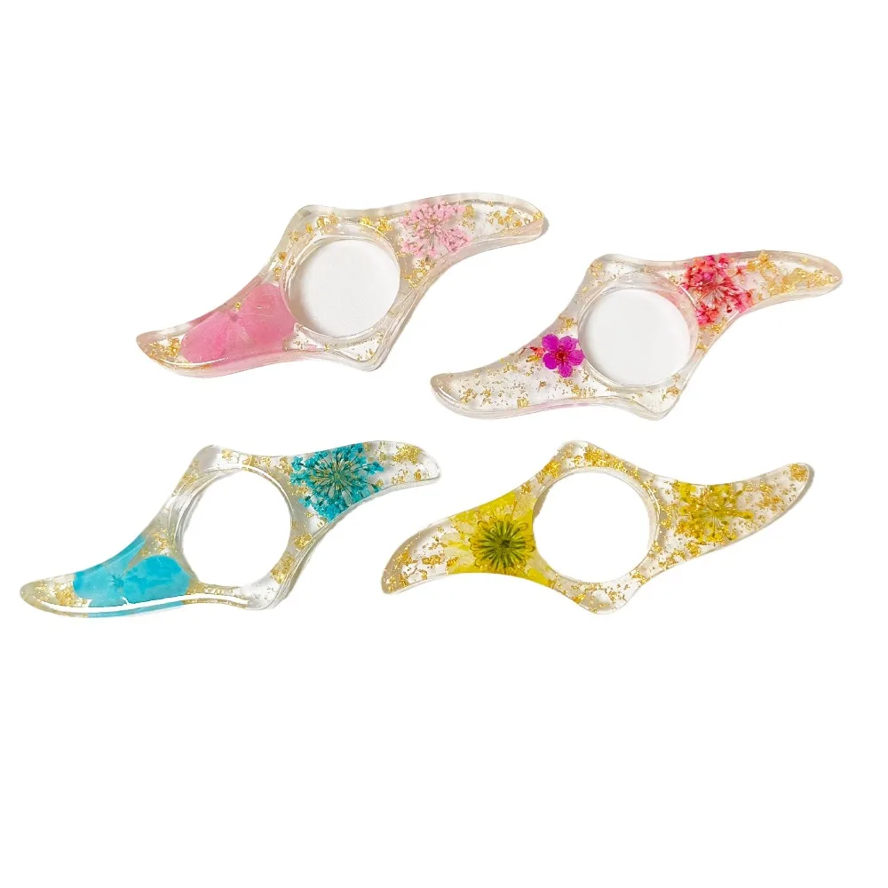 

Epoxy Resin Flower Book Holder Page Clip for Reading Gift Desktop Organizer Student Study Tool Bookmark
