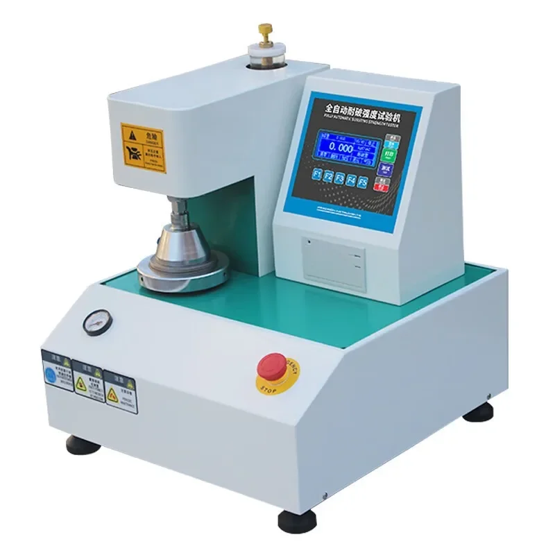 

Automatic paper, bursting strength tester, carton cardboard blasting tester