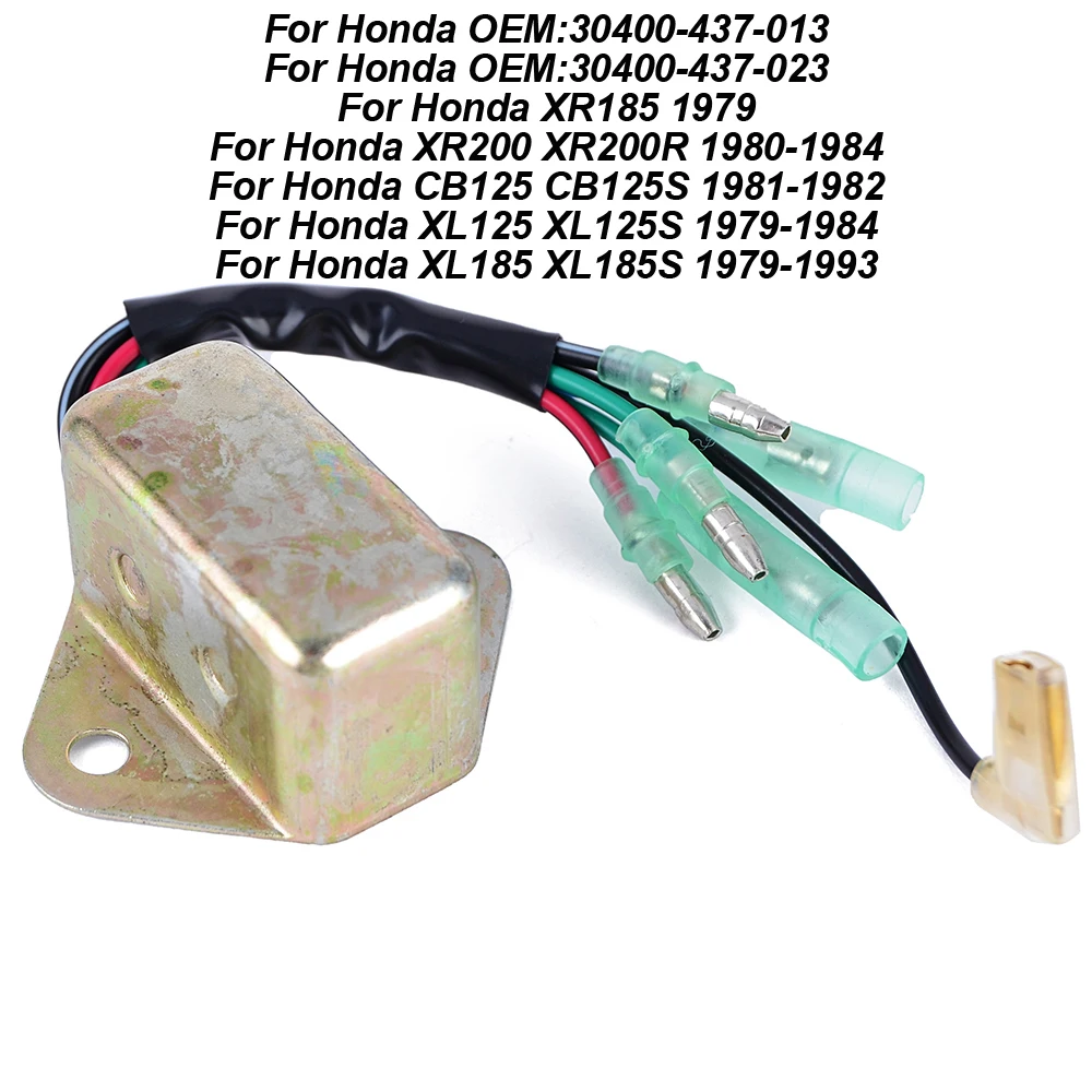 

Ignitor CDI Box Module Unit For Honda XR185 1979 XR200 XR200R 1980-1984 CB125 CB125S 1981-1982 XL125 XL125S XL185 XL185S 79-93