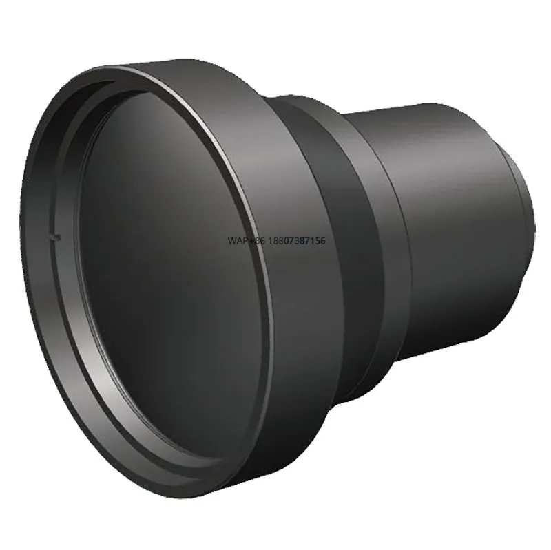 Custom1280*1024 75mm/1.2 Athermalized Fixed Focus Lens Infrared Optical Lenses Germanium Infrared Thermal Imaging Macro Lens