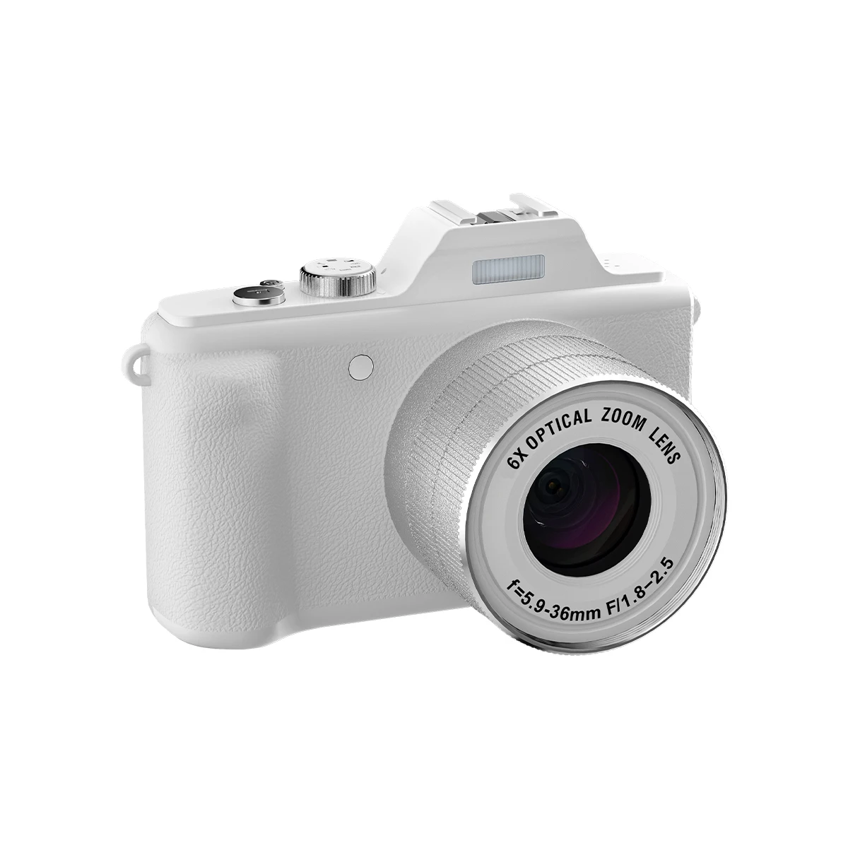 2026unique Newest HD 2.7K 6X Optical Zoom Digital Camera DSLR Camera 3.0'' IPS Screen -Shake Retro Vintage Camera for Photog