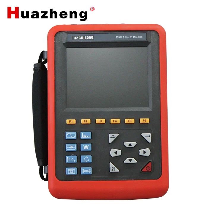 Huazheng HZCR-5000 China Digital Trifásico Segurança Elétrica Abrangente Analisador de Qualidade de Energia de 3 Fase