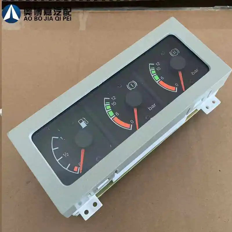 New suitable for the old combination instrument Delong F3000 fuel barometer water temperature oil pressure gauge original parts