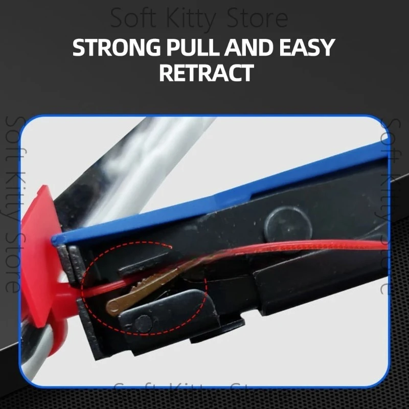 Nylon plastic tie machine Tightening cutting tool gun Cable tie pliers Cable tie gun Quick binding gun PG450/PG460