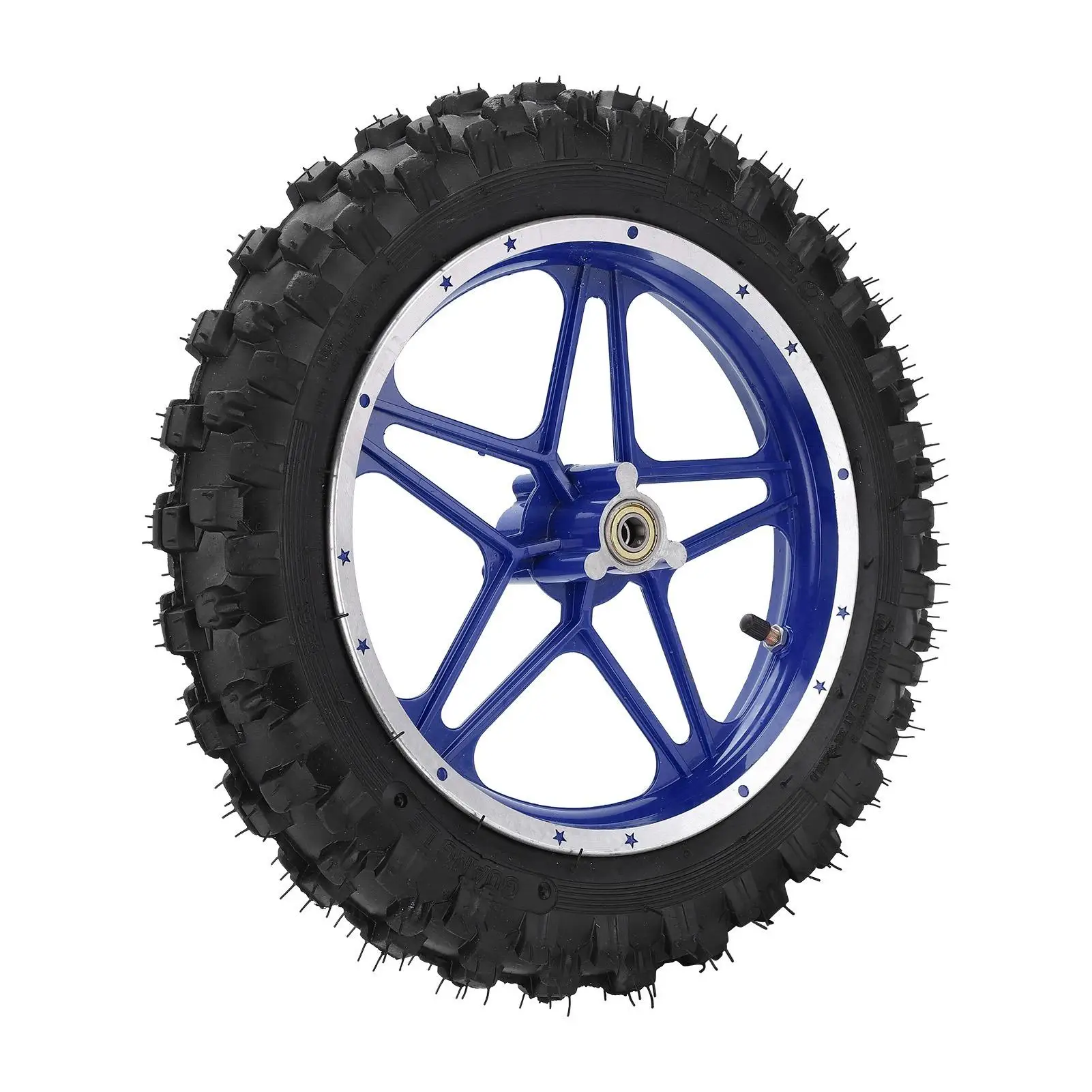 Durable Dirt Bike Wheel & Tire for 47cc 49cc 2-Stroke Engines - High Performance Replacement