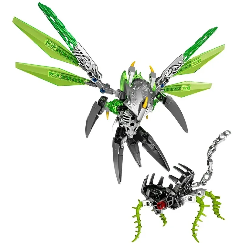 Warriors Actiefiguren Bionicle Bouwstenen Bricks 2in1 Lewa Tahu Onua Umarak de Destroyer Speelgoed Jongen Kid Kinderen Geschenken