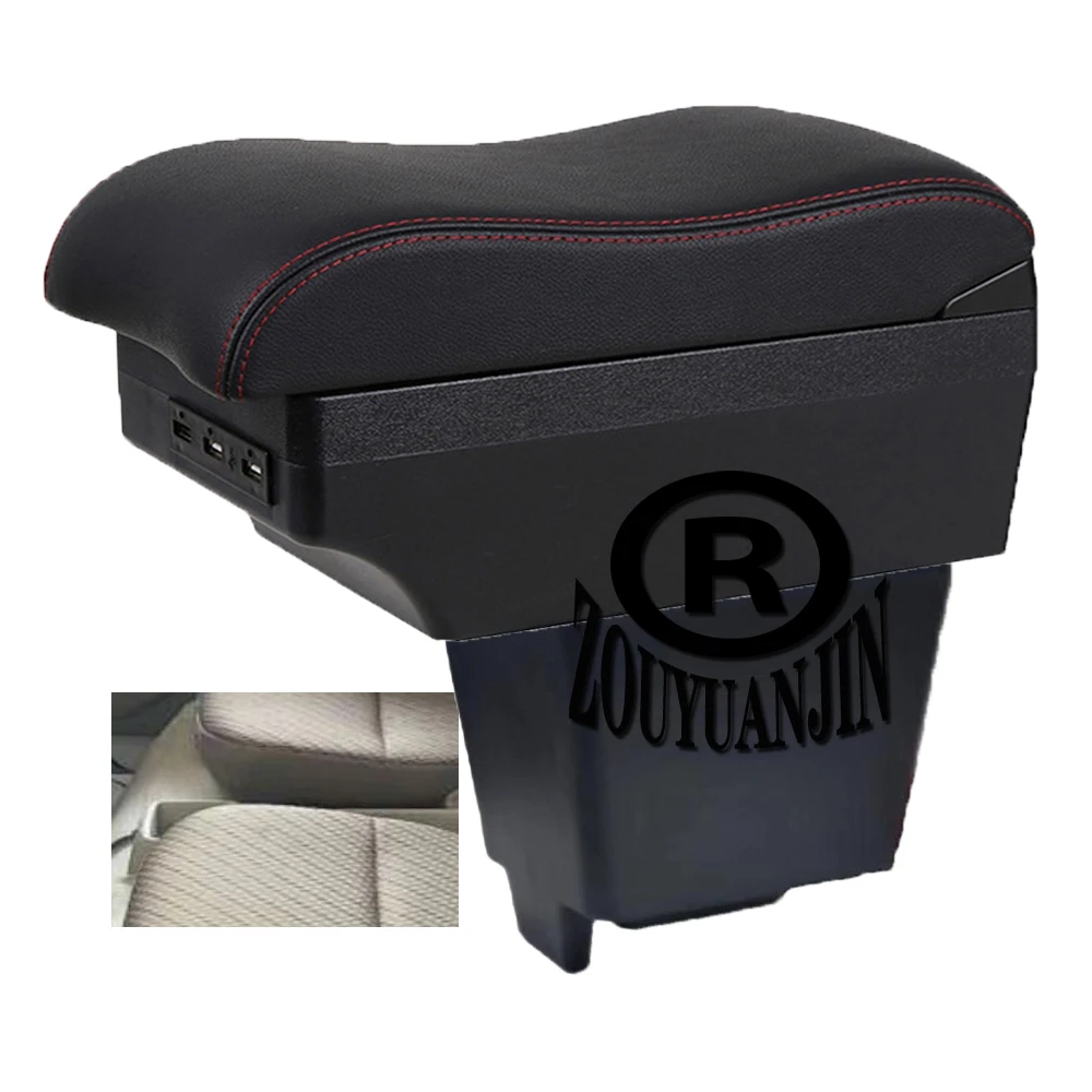 For Suzuki Every Armrest Box Car Center Console Storage Space Case Elbow Rest with Cup Holder USB