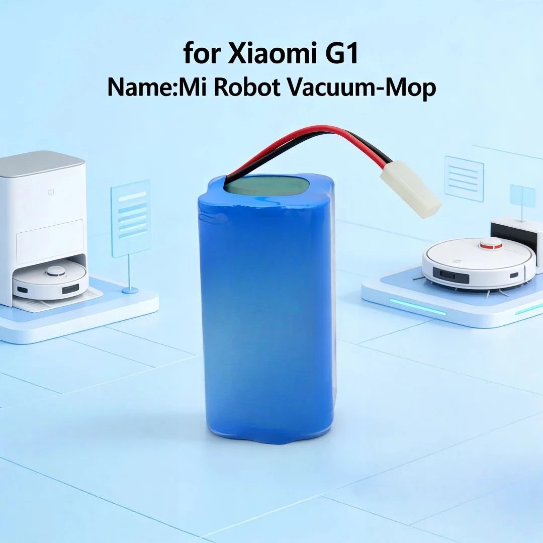 

Аккумулятор для робота-пылесоса Xiaomi MJSTG1 G1 Essential, 14.4В 3500мАч/5200мАч, литий-ионный, с увеличенным сроком службы