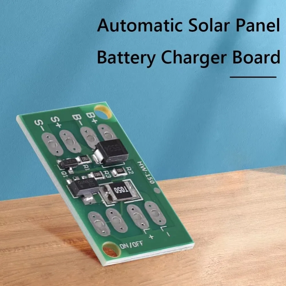 Automatic Solar Control Circuit Board Universal 3.2/3.7/4/11.1/12V Solar Panel Battery Charger Fully Charging Controller Module