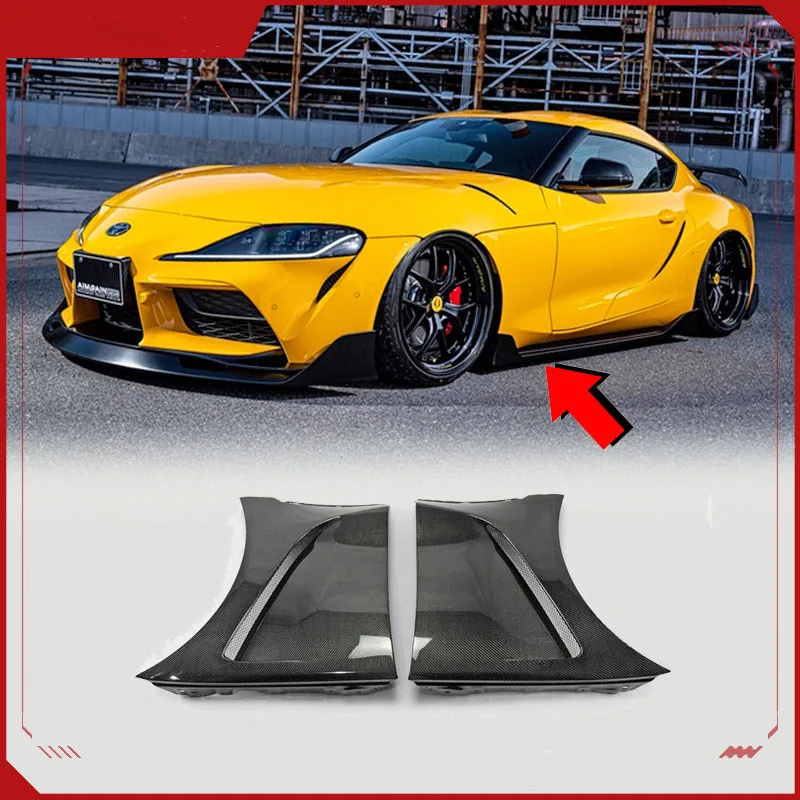 

Suitable for Toyota A90 Niumo King Supra Carbon Fiber Modified Parts Front fender replacement for facelifted front fenders 2019