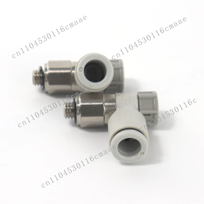 High Quality Pneumatic Throttle Speed Control Valve AS1201F-AS2201F Hot Selling With External Thread SMC Type Fittings