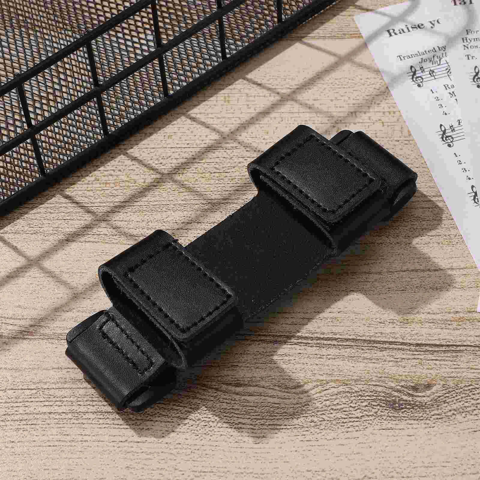 French Horn Hand Rest Non-skid Guard Pad Instrument Grip Pu Protective For With Strap Wear Resistant