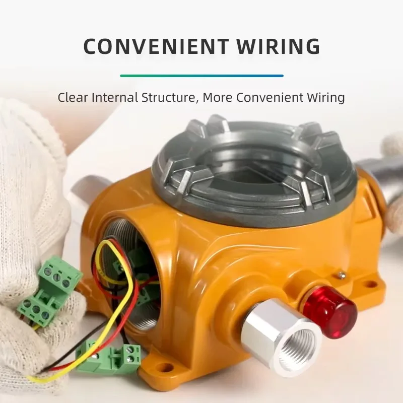 2025 بيع المصنع مباشرة انفجار مقاوم للماء عالي الدقة نوع ثابت 4 في 1 كاشف متعدد