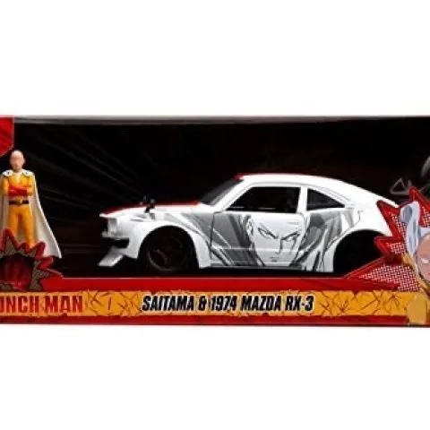 

Литая под давлением Jiada масштаб 1/24 Mazda RX3 со сплавом кукла модель автомобиля Коллекционная игрушка в подарок сувенир дисплей орнамент