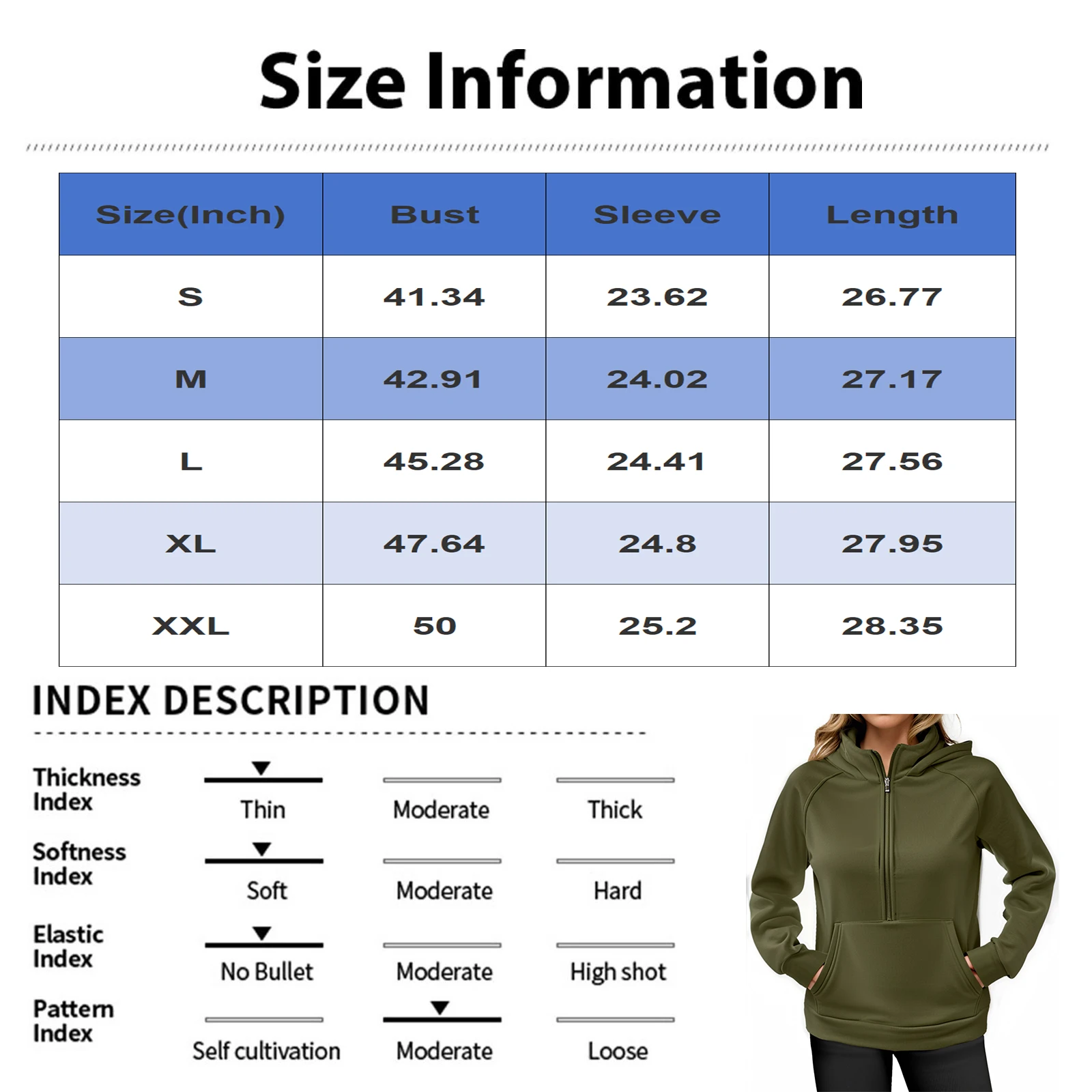 Felpa con cappuccio a maniche lunghe tinta unita moda casual da donna colletto alla coreana Abbigliamento donna Abbigliamento invernale Donna