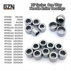 2PCS HF Series One-way Needle RollerBearing HF 0306 0406 0608 0612 061210 0812 1012 1216 1416 1616 1816 2016 2520 3020 3520