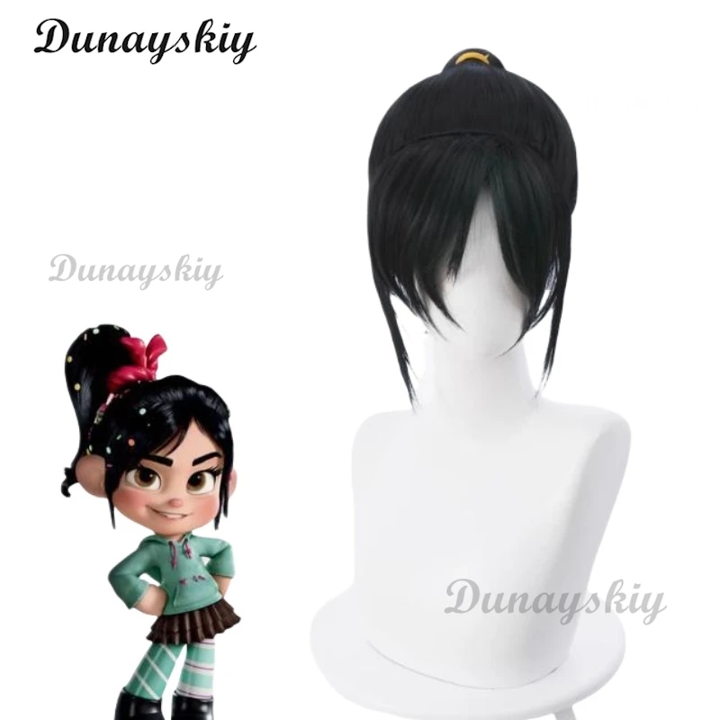 Wreck-It Ralph Anime Cosplay Set Cartoon-Accurate Dungarees Red T-Shirt  Halloween/Game-Themed Party Roleplay Costume