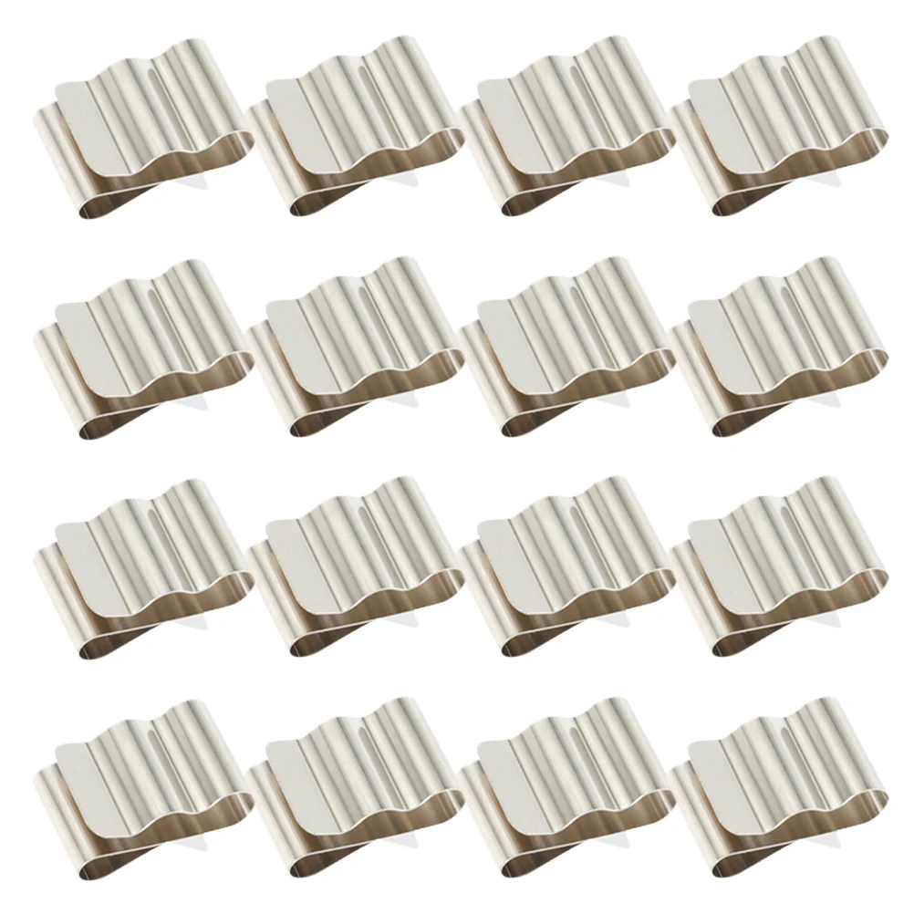 

30 Pcs Photovoltaic Wire Clips Solar Panel Cable Management Durable Trailer Frame Harness Strong Spring Long Service Easy