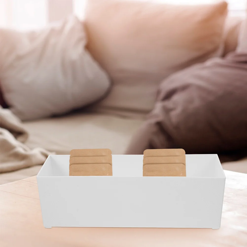 

2Pcs Tea Bag Storage Box Desktop Organizer Large Capacity Coffee Candy Snack Holder Home Office Storage Solution