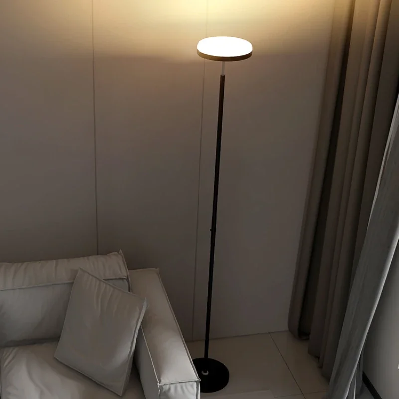 Modern LED Floor Lamp Living Room Dining Room Study Bedroom Super Bright LED Lights Minimalist Creativity Decor Vertical Lamp