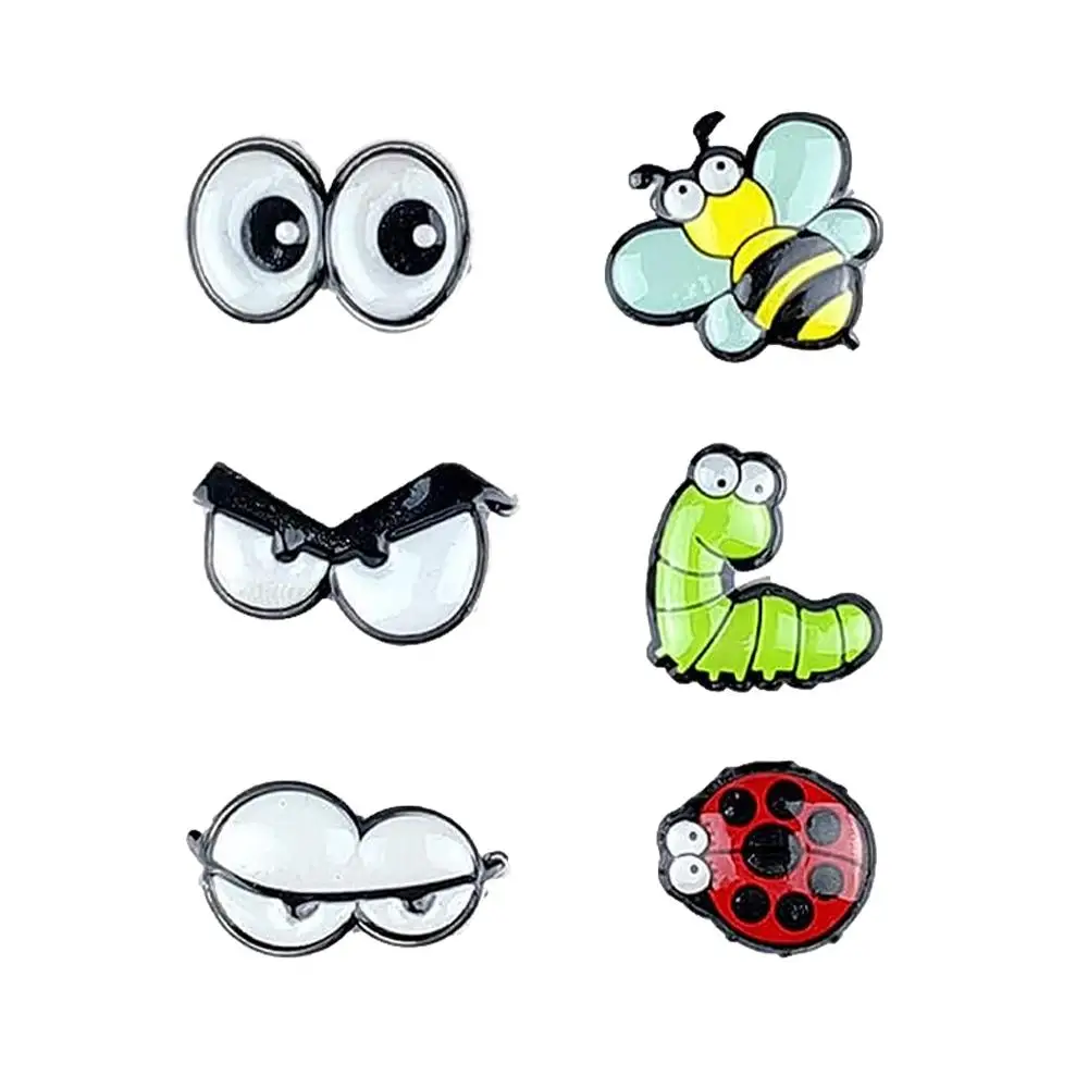 1pcs Cute Plant Magnets Eyes For Potted Plants Decoration Indoor Plant Accessories Plant Lovers Supplies Safety Pin Jewelry