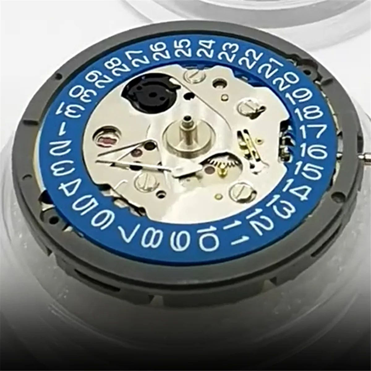 NH35A High Grade Mechanical Movement NH35 Silver Calendar Wheel 24 Jewelry Self-Winding High Precision