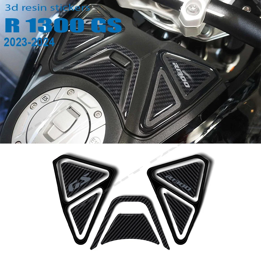 

NEW R1300GS 3D Epoxy Resin Sticker Motorcycle Accessories for BMW GS 1300 R 1300 GS 2024 Storage Box Protection Sticker