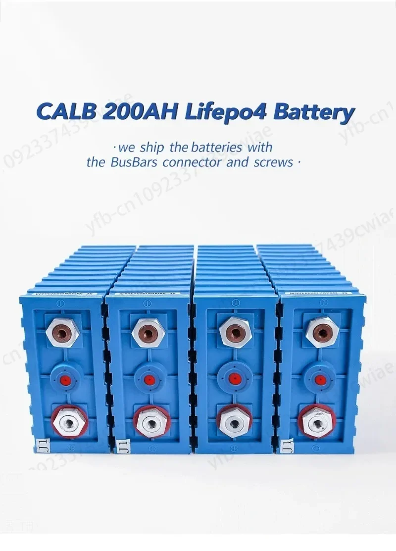 24V 48V 200AH Lithium Iron Phosphate Packs Solar Battery Grade A 3.2v 200Ah CALB LiFePO4 Rechargeable Battery Pack