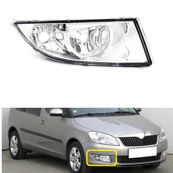 For Skoda Fabia MK2 Facelift Roomster 2011 2012 2013 2014 2015 Car-styling Front Fog Light Lamp Passenger Right Side NO Bulbs