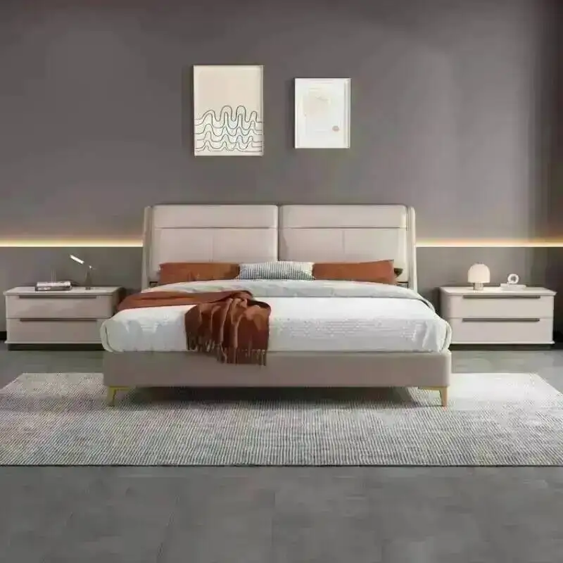 Mid De Luxury Mesa Century Noche Home Furniture Drawer Simple Night Table Bedroom Storage Trendy Nordic Aesthetic Bedside Table