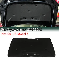 For Toyota Camry 2008-2011 Front Engine Hood Bonnet Heat Insulation Pad Fireproof Soundproof Mat Cover Foam Shield