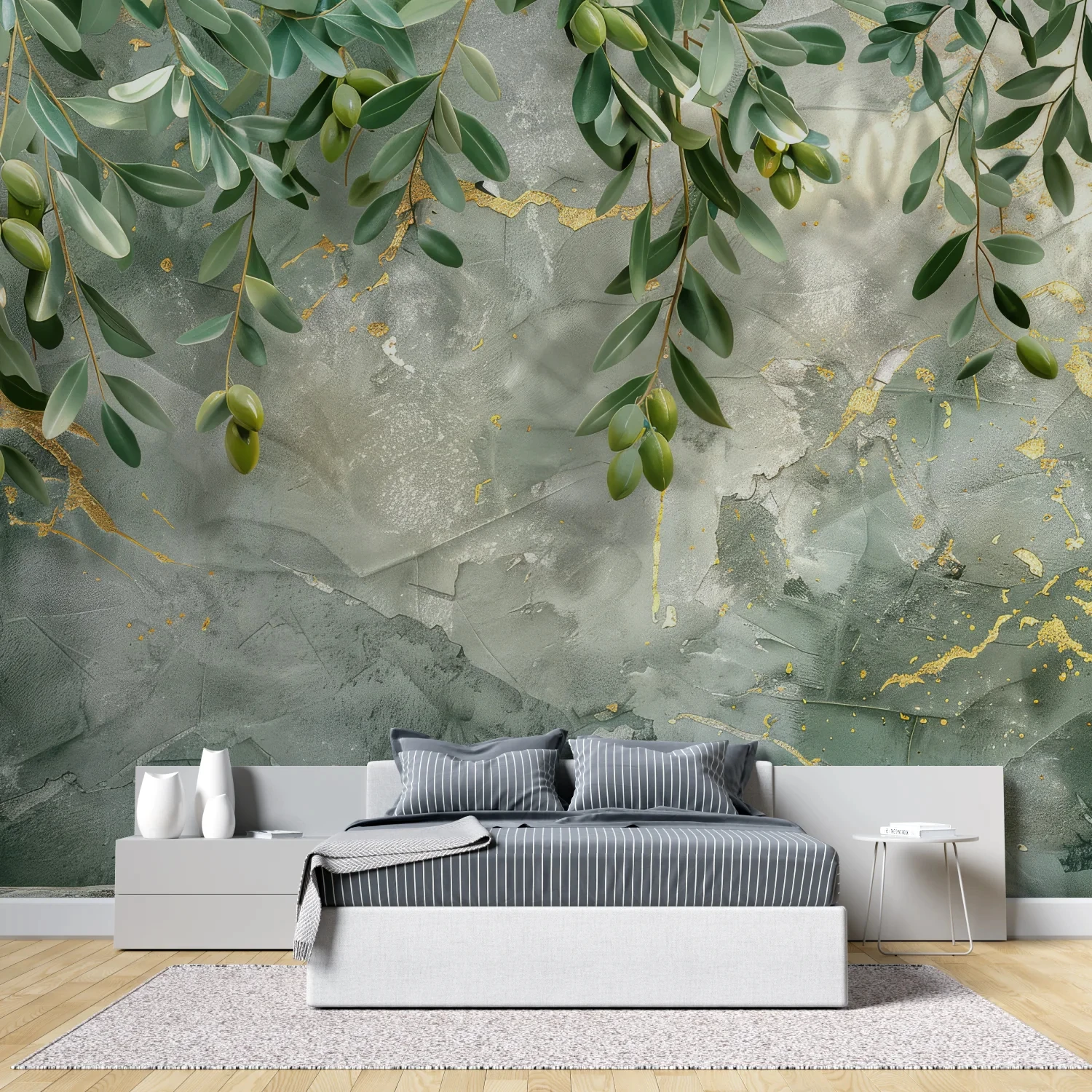 Custom size wallpaper abstract black gold border marble mural Nordic background wall Painting marble stone pattern 3d wallpaper
