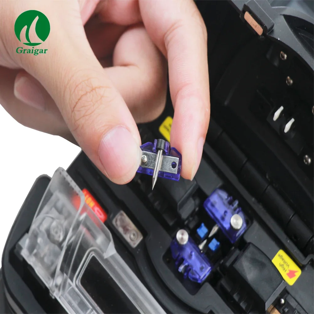 FST-V1 Fusion Splicer FTTH CCTV Fibra Soldagem