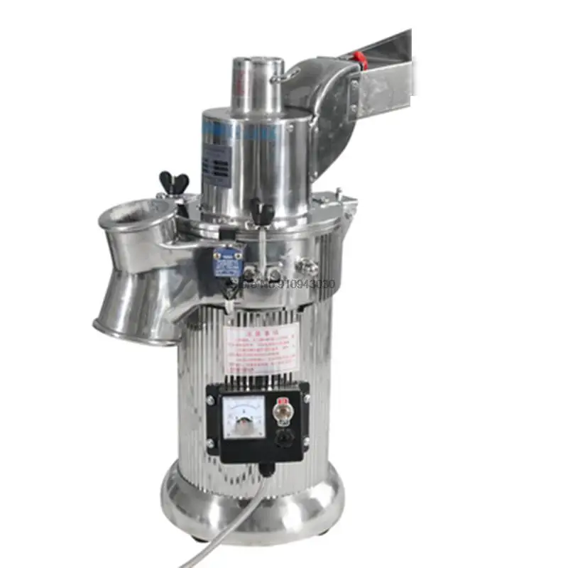 

Automatic Table-type Continuous Feeding Herb Hammer Grinder Pulverizer /Herbs Grinding Machine 20kg/hour DF-20