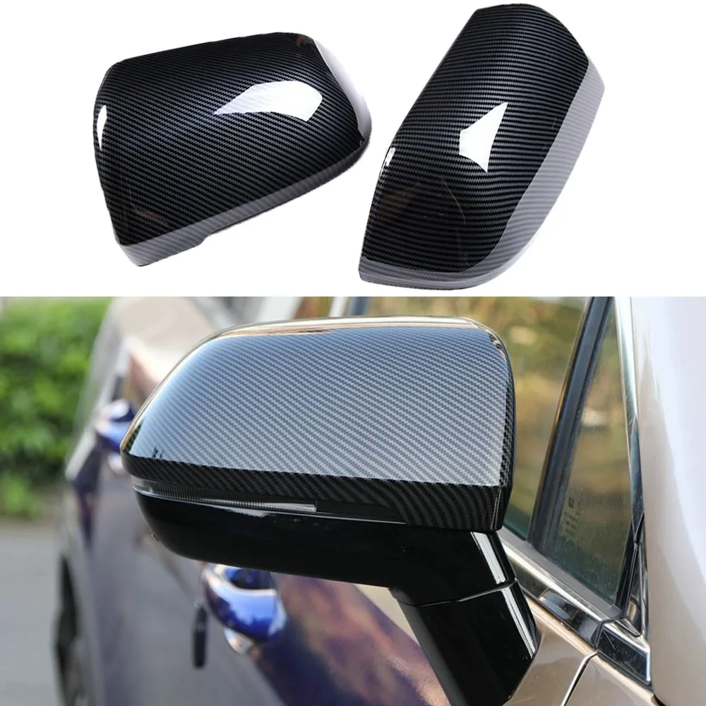 

Carbon Fiber Bright black Side Rearview Mirror Cover For Li Lixiang ONE 2019 2020 2021 2022 2023 2024