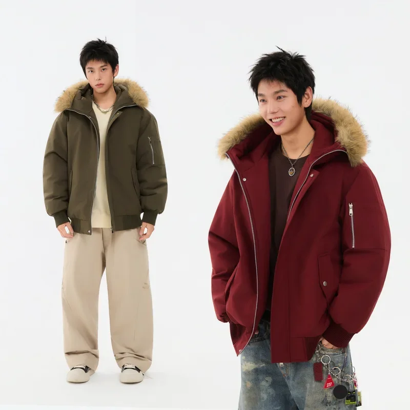 

New High-End Quality Classic Unisex Couple Casual Thickened Autumn Winter Jacket