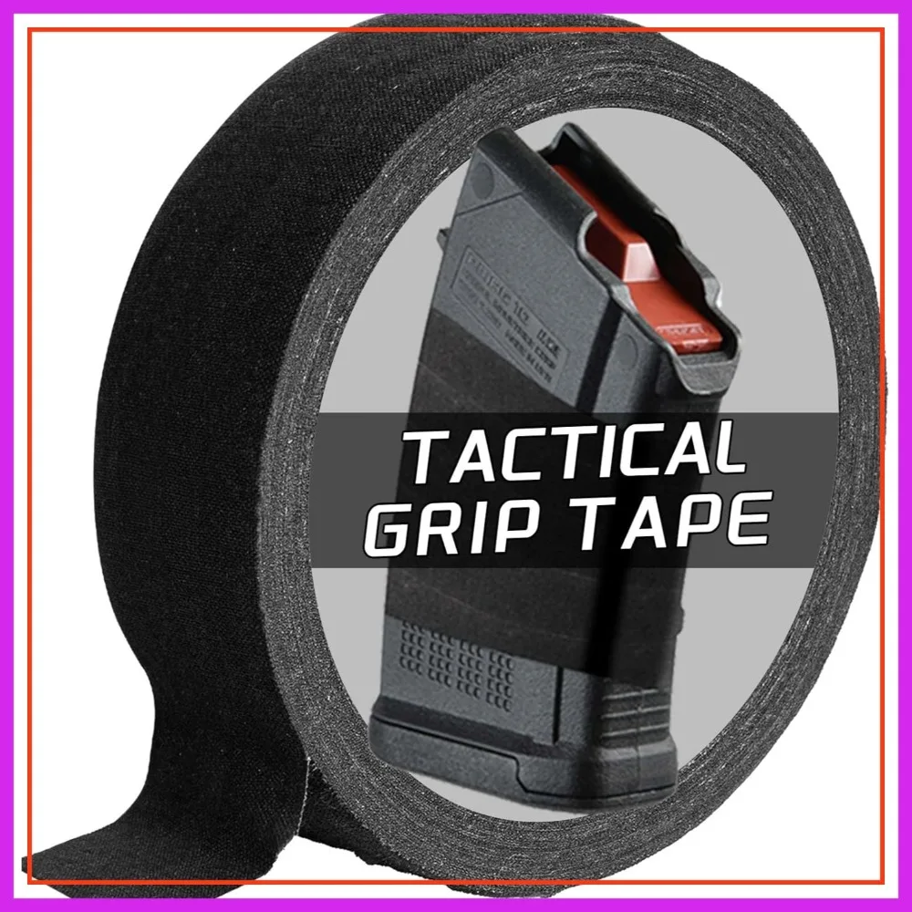 

Tactical Tapes, 1 Inch x 27.34 Yards Goon Grip Tapes, Multipurpose Wrap Tape for Guns, Rifle, Sports Handle, Tools