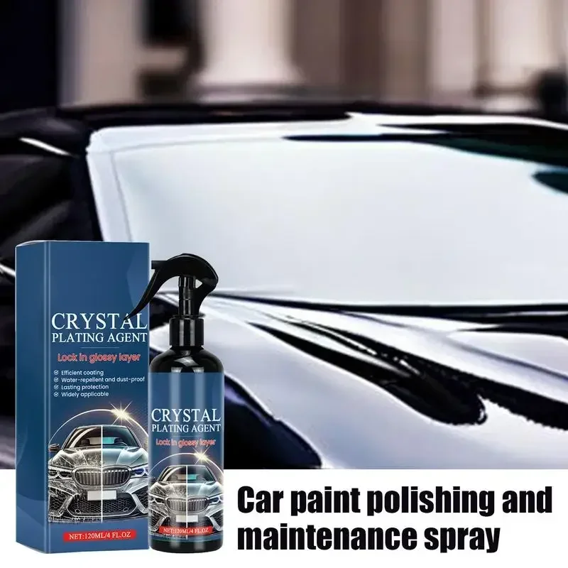 Multifunctional Car Ceramic Coating Spray 120ml Auto Nano Ceramic Coating Car Exterior Scratch Restorer Ceramic Spray Coating