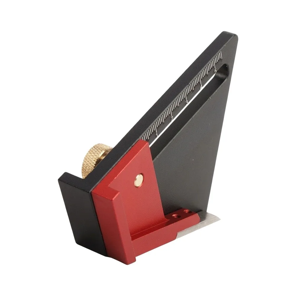 Woodworking Half-measure Center Line Gauge Tool Half Drawing Line Gauge Table Saw Tenon 1/2 Solid Wood Woodworking Trimmer